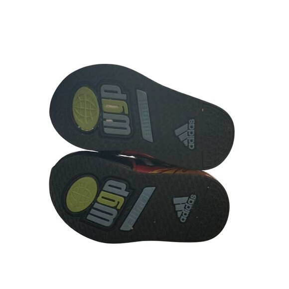 Adidas wgp Cars Lightning McQueen Kids size 5 White Red Black sneakers shoes - Picture 6 of 7